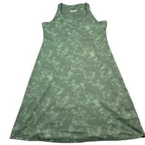 Columbia Women's Athletic Dress Green Camouflage Print Size Large